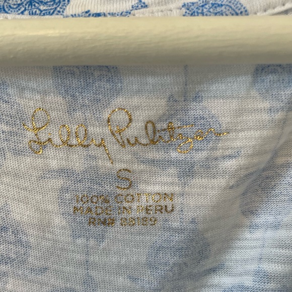 Lilly Pulitzer Etta Toe to Toe Turtle Tee - Picture 6 of 10